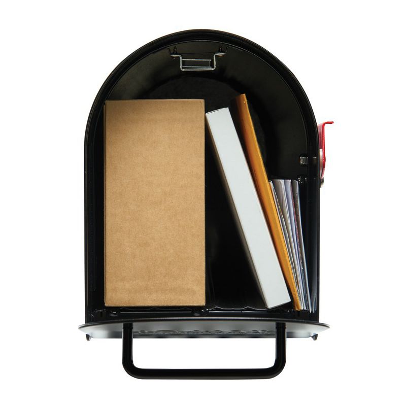 Step2 583799 Locking Deluxe Package Parcel Mail Delivery Box Plastic, Black