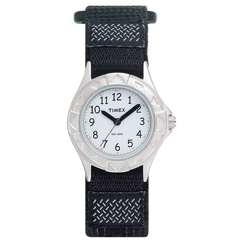 Kid's Timex Watch with Fast Wrap Nylon Strap - Black T79051XY