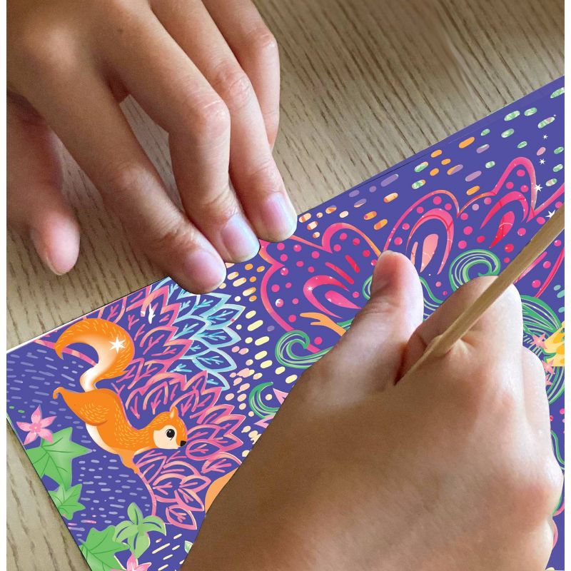 Totally Magical Forest Scratch Art Set - Handstand Kitchen