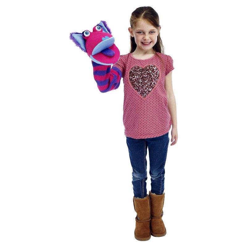 The Puppet Company Sockettes Knitted Puppet - Kitty