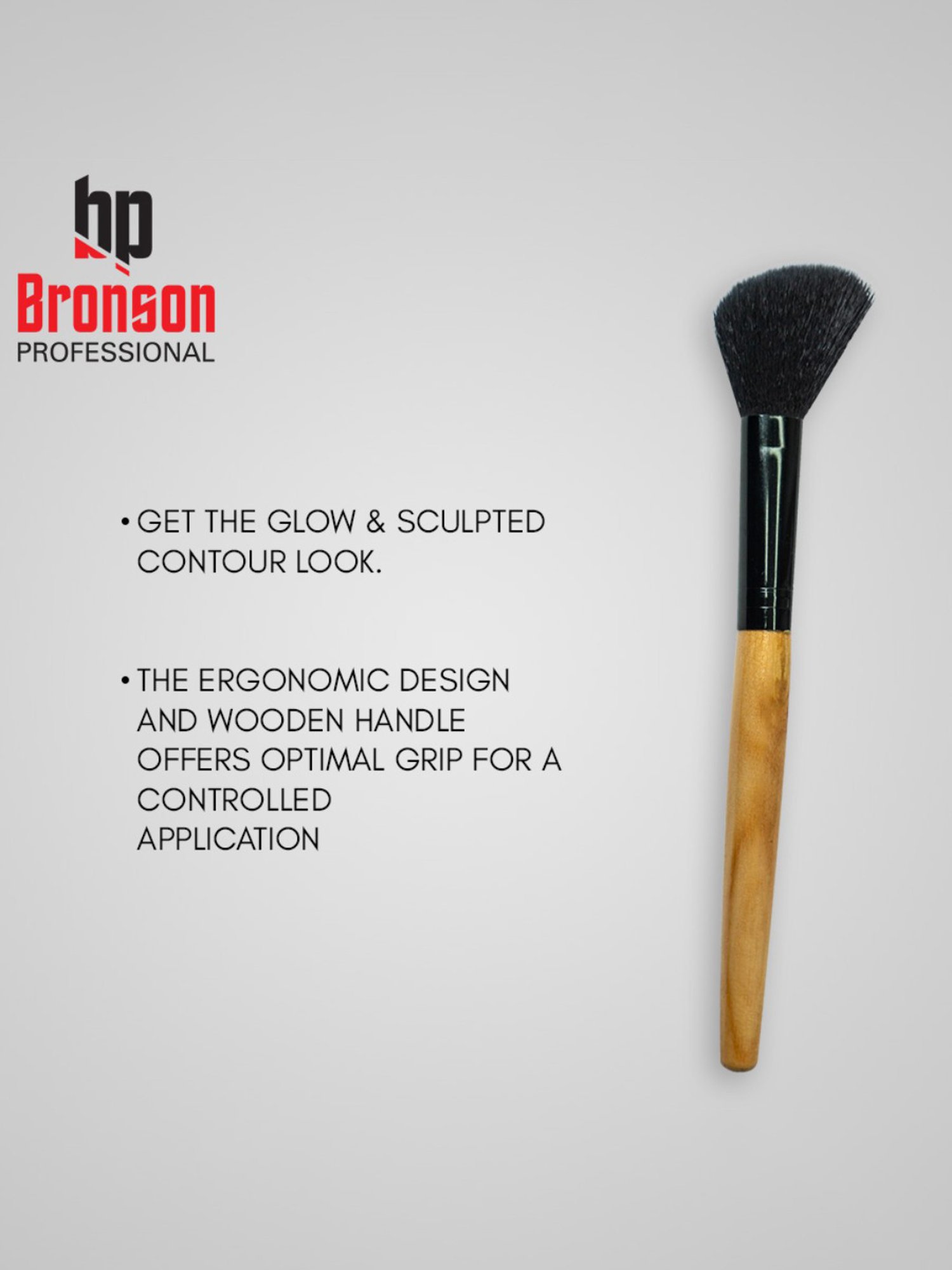 Bronson Professional Angled Makeup Brush