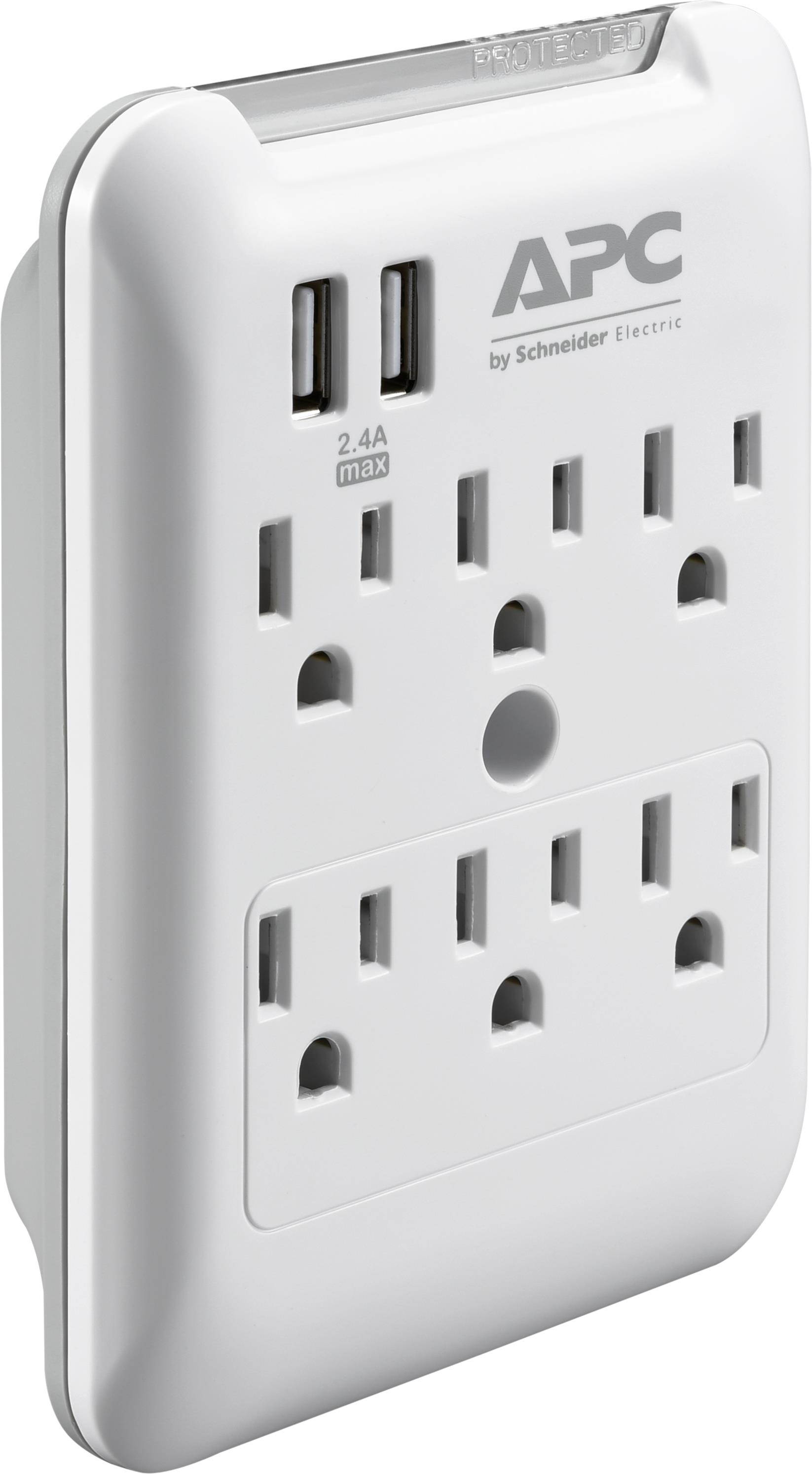 APC by Schneider Electric SurgeArrest Essential 6-Outlet Surge Suppressor/Protector