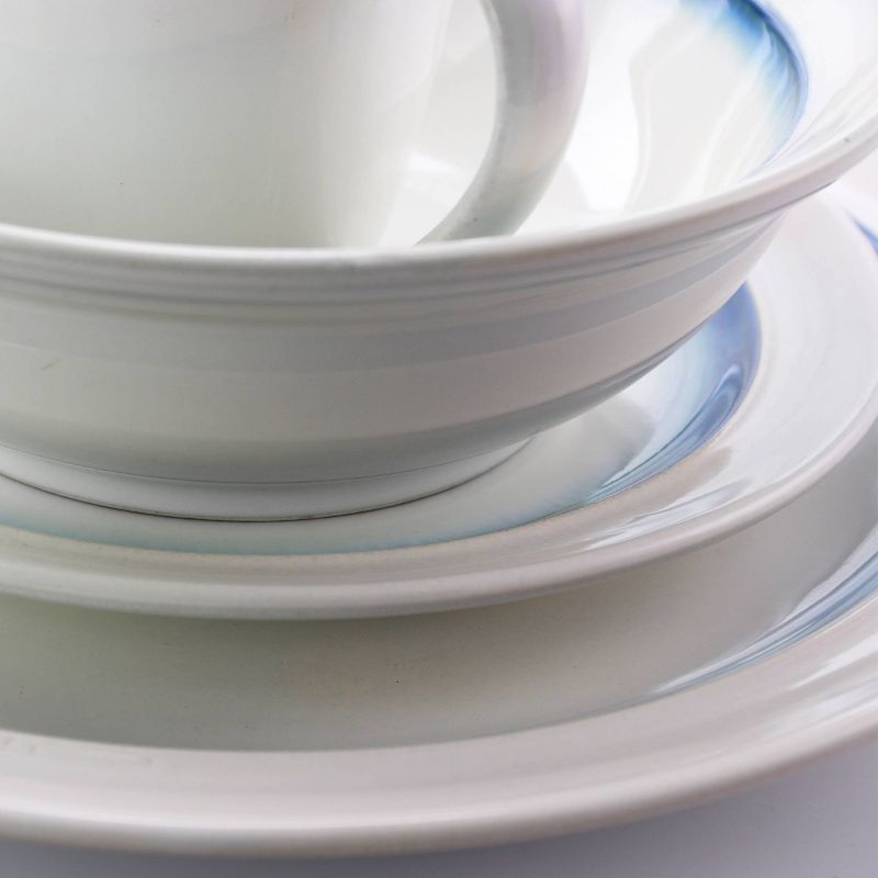 Gibson Elite 16pc Stoneware Lawson Dinnerware Set