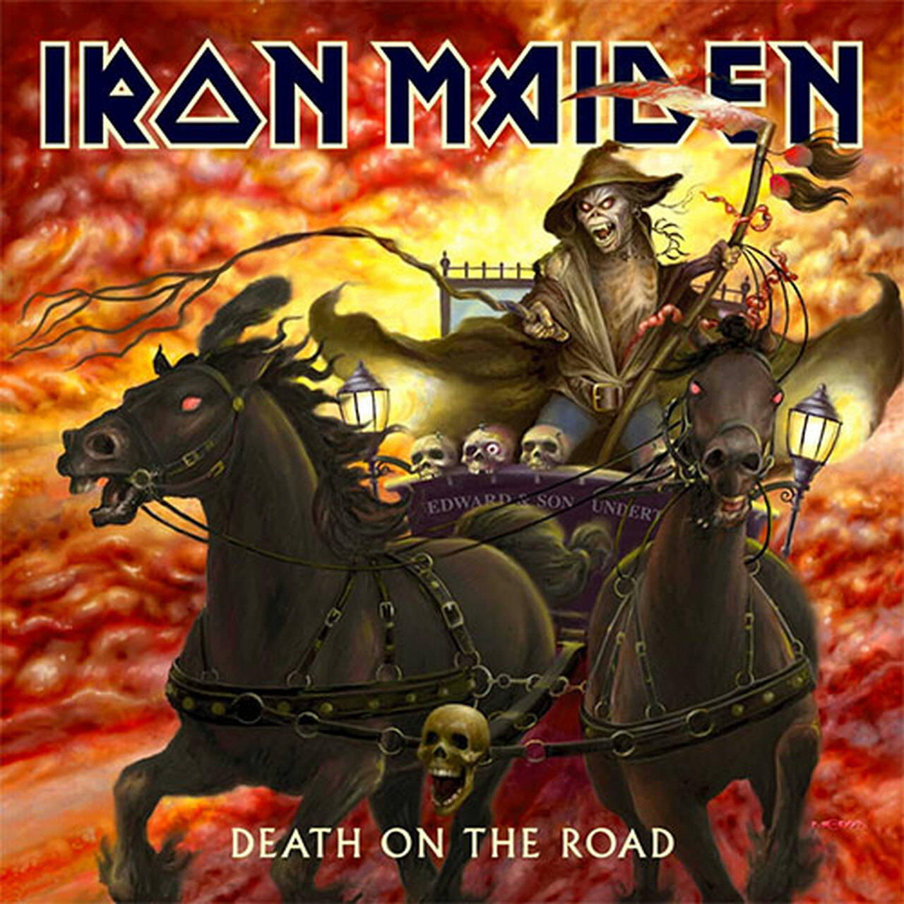 Iron Maiden Death On the Road 180g 2LP (Vinyl)