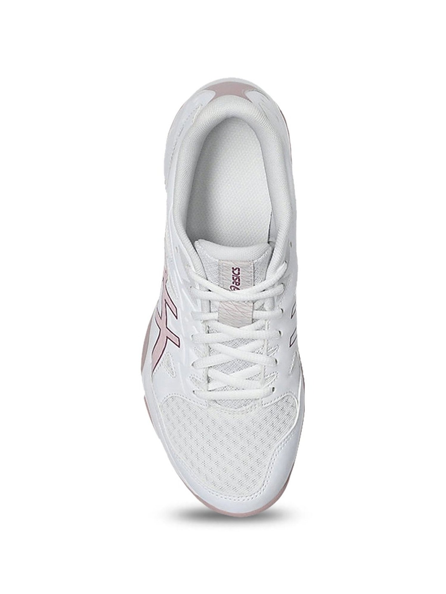 Asics Women's GEL-ROCKET 11 White Indoor Court Shoes