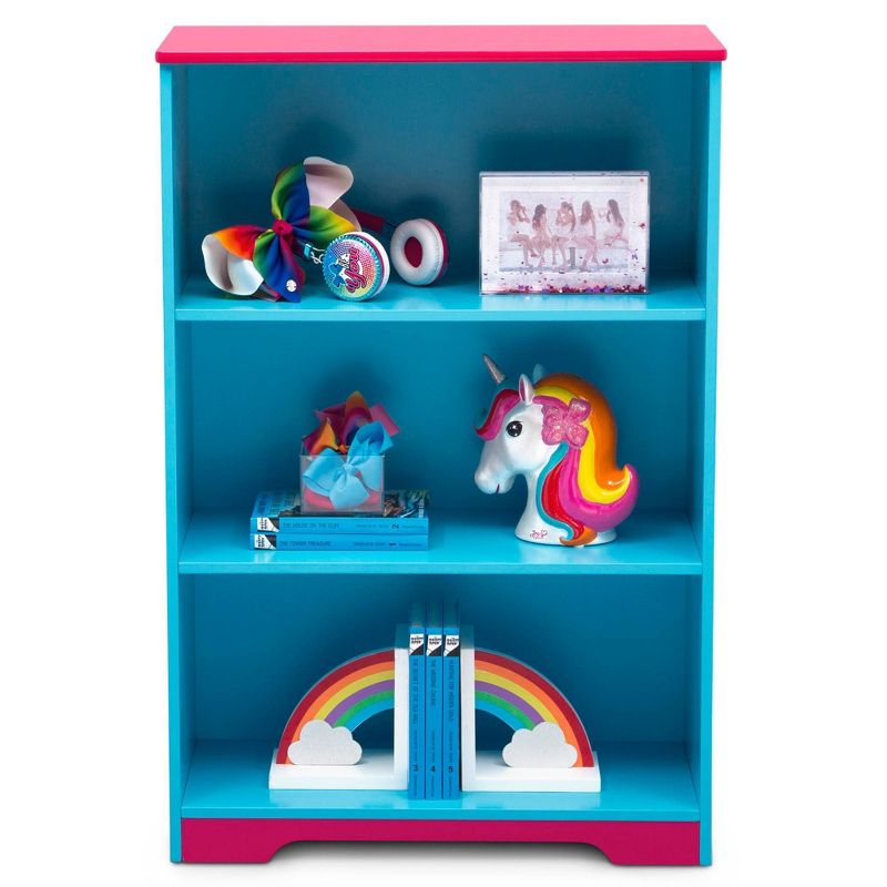 JoJo Siwa Deluxe 3 Shelf Bookcase - Delta Children