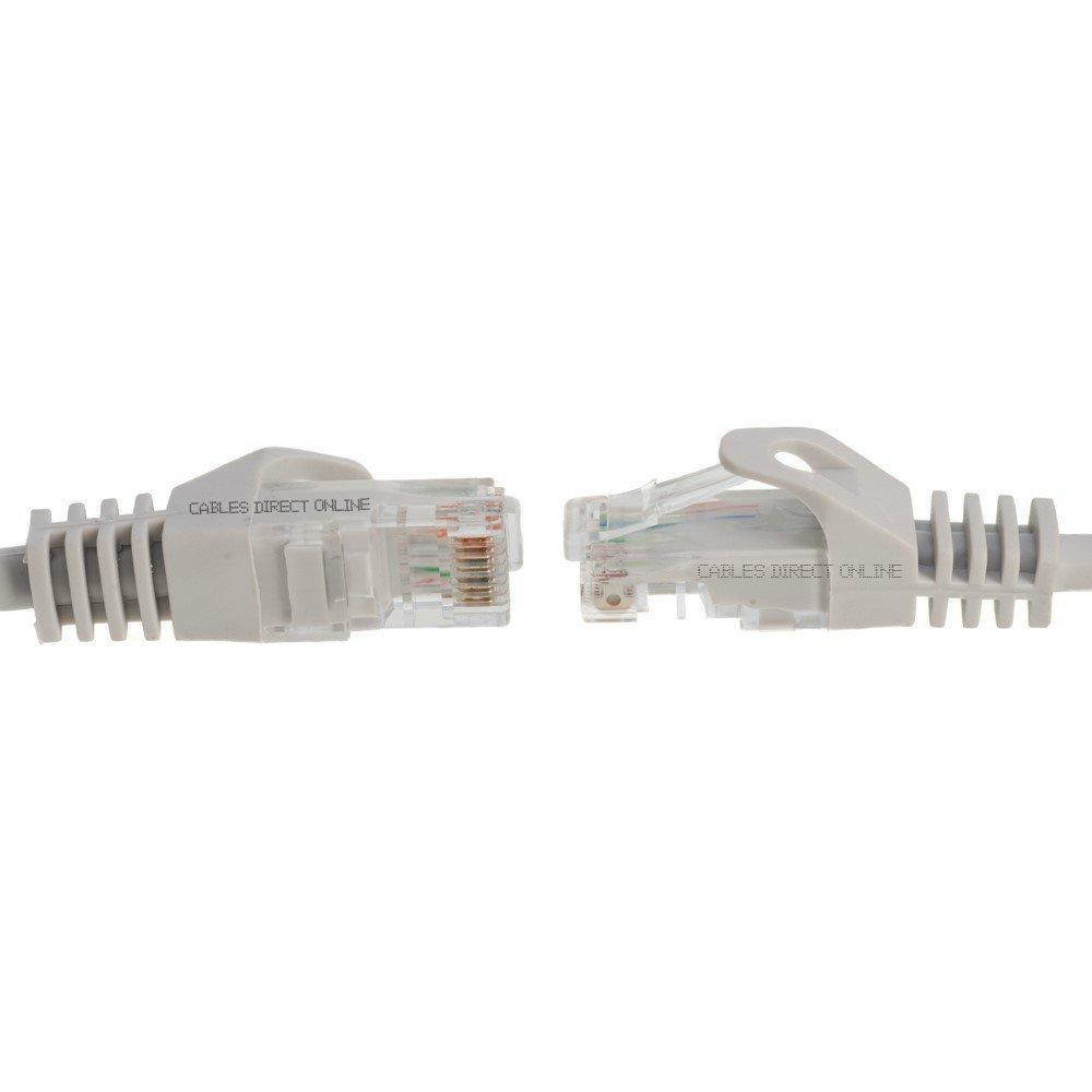 Cat6 200FT Networking RJ45 Ethernet Patch Cable Xbox \ PC \ Modem \ PS4 \ Router - (200 Feet) Gray