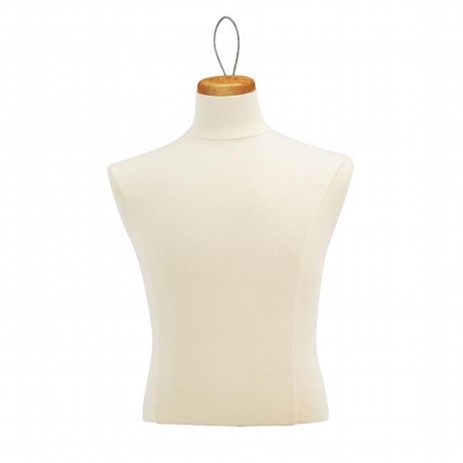 Econoco M5LP Male Shirt Form With Neckblock And Wire Loop