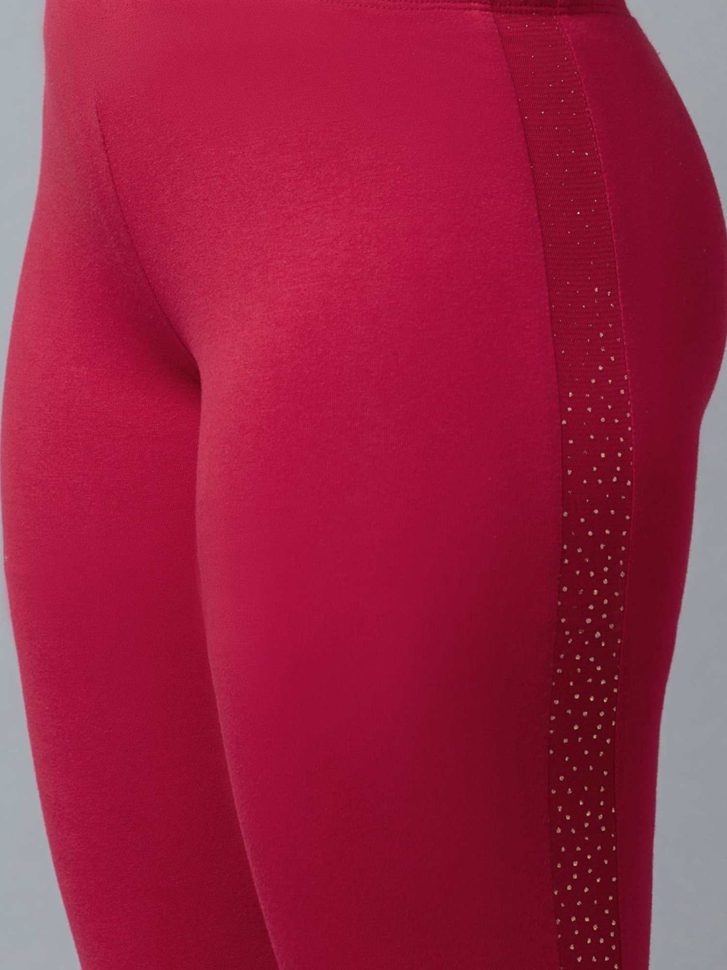 Elleven from Aurelia Purple Cotton Leggings