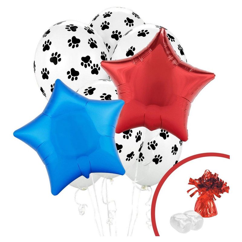 Paw Print Balloon Bouquet
