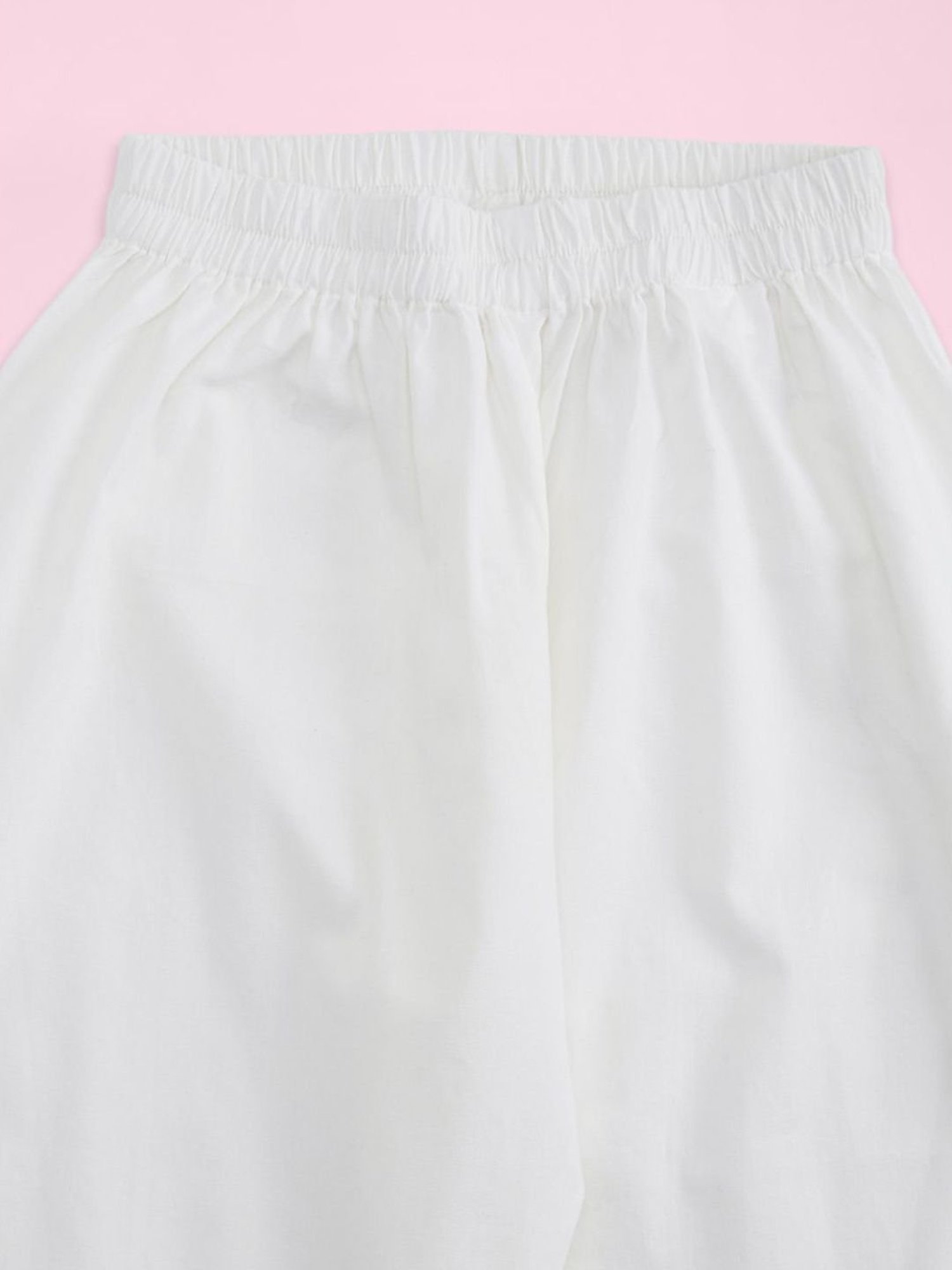 Indus Route by Pantaloons Kids Red & White Cotton Chequered Full Sleeves Kurta Set