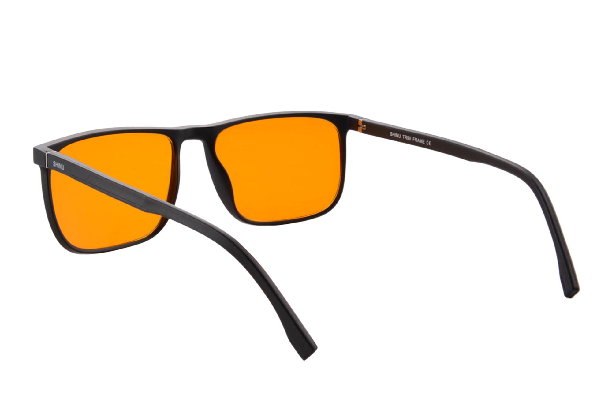 SHINU Monitor Users Anti Blue Light Computer Glasses Orange Lens and Driving Anti fatigue Computer Gaming glasses-SH078