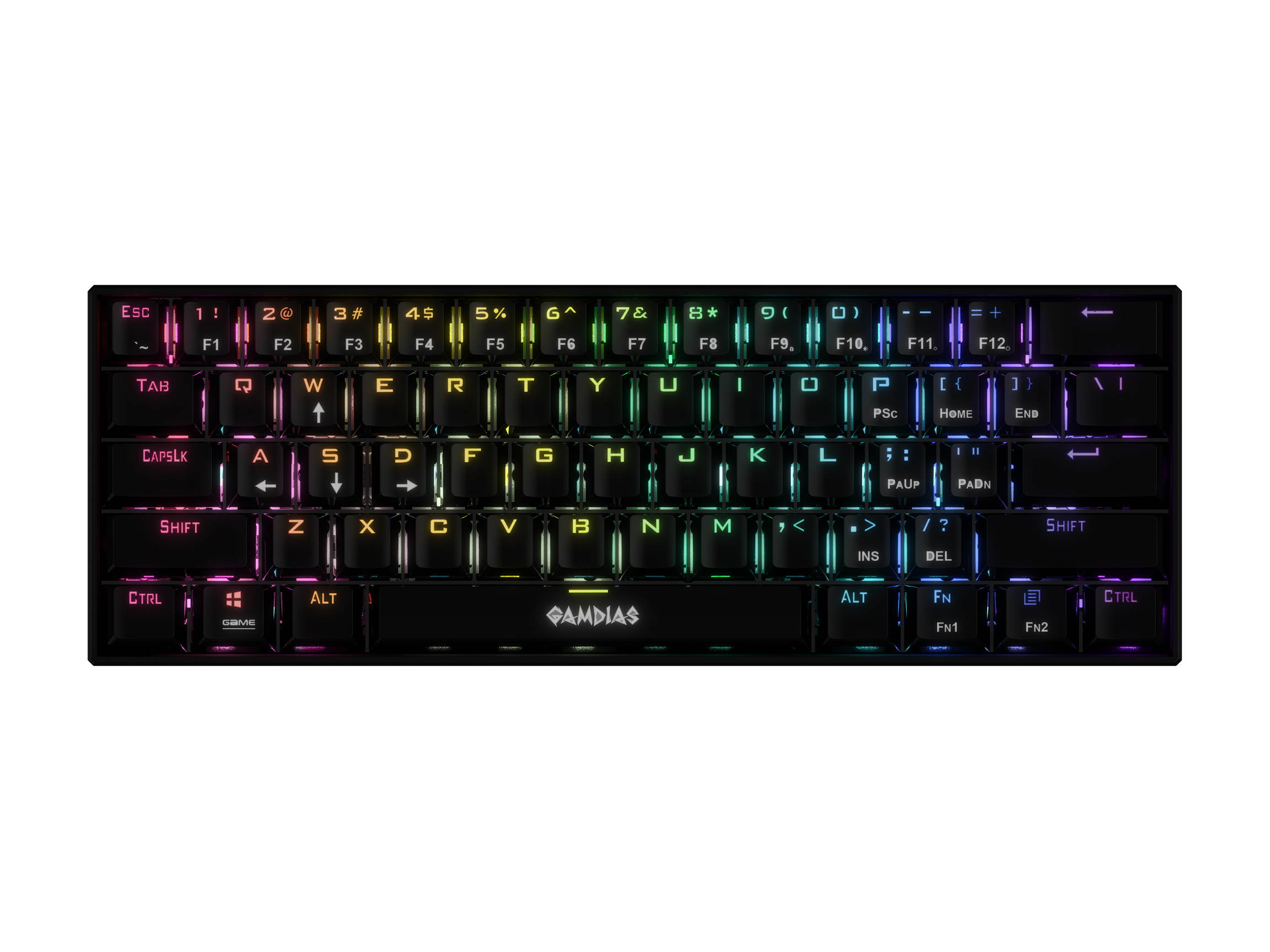 GAMDIAS GD-HERMES E3 Blue BK Hermes E3 Gaming Keyboard