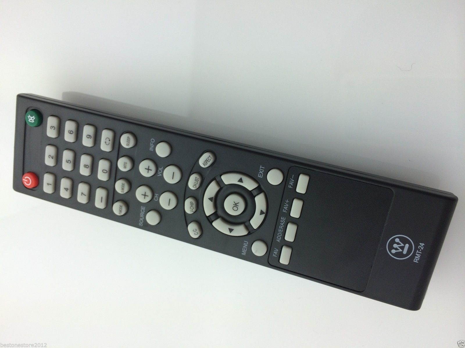 RMT-24 Remote for westinghouse DW39F1Y1 LD-4080 LD-4070Z DW39F1Y1 TV