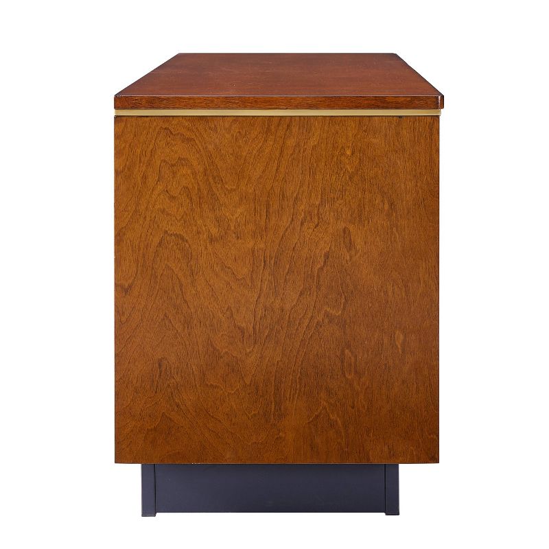 Midhurst Storage TV Stand Brown/White - Holly & Martin