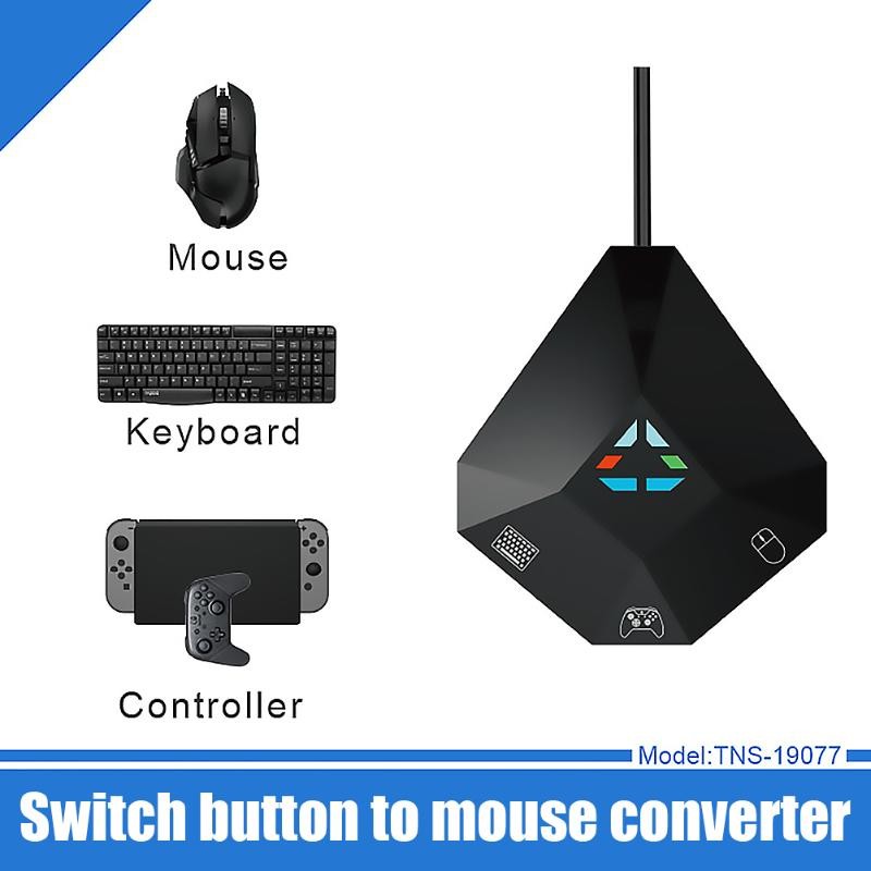 DOBE NS-Switch Keyboard and Mouse Converter Support PS4/3/Xbox ONE/360 Host series Adapter Controller Keyboard Mouse Converter for PS3/ ONE/360 for NS Switch/PS4 Gamepads Gamepad