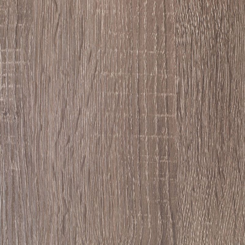 3 Tier Shoe Rack with Rustic Oak Finish Top Gray Metal - Threshold™