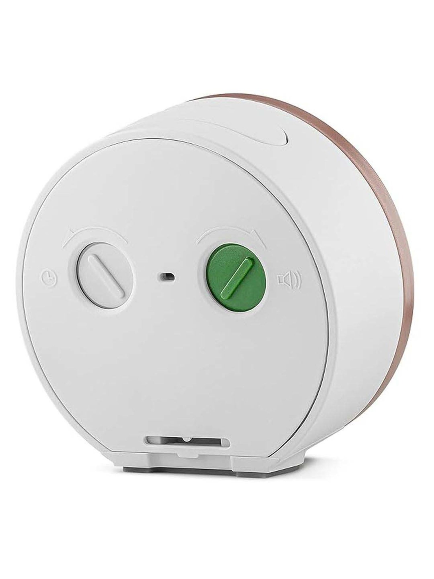 Braun White Classic Analog Alarm Clock