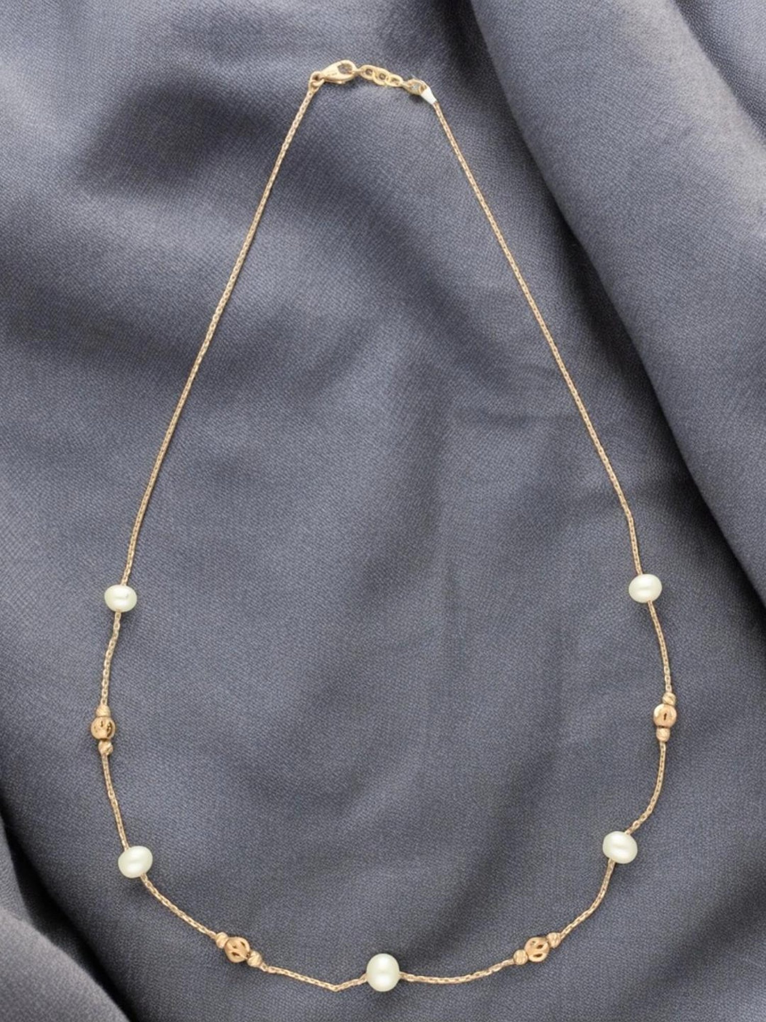 Sri Jagdamba Pearls 18k Rana Designer Gold Chain