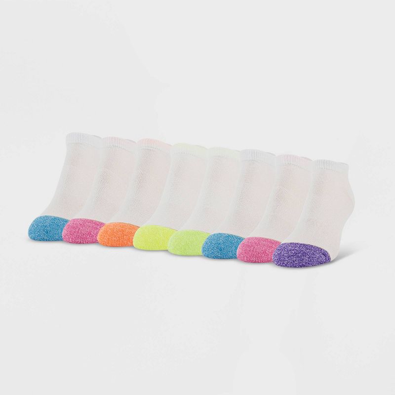 All Pro Women's Aqua FX 6+2 Bonus Pack No Show Athletic Socks - Color May Vary 4-10