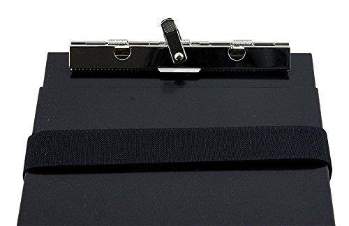 Saunders Black Recycled Aluminum Citation Holder &ndash; Eco-Friendly Office Supply, Corrosion Resistant, Lightweight Clipboard. Stationery Supplies