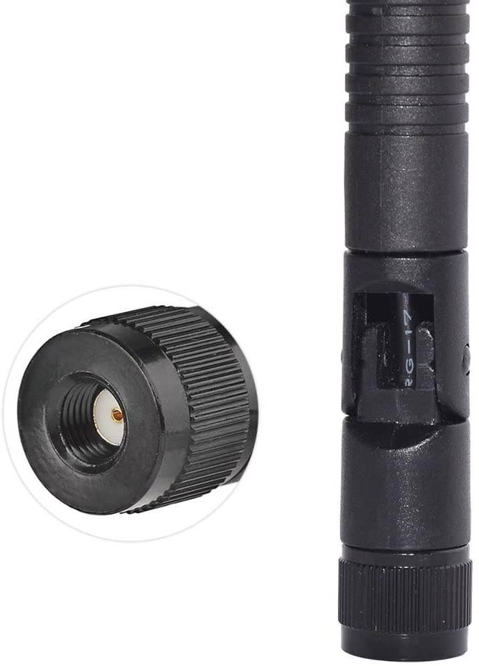 Bingfu 4G LTE Cellular Trail Camera Antenna 7dBi RP-SMA Male Antenna Compatible with 4G LTE Cellular Trail Camera Game Camera Wildlife Hunting Camera Outdoor Mobile Security Camera