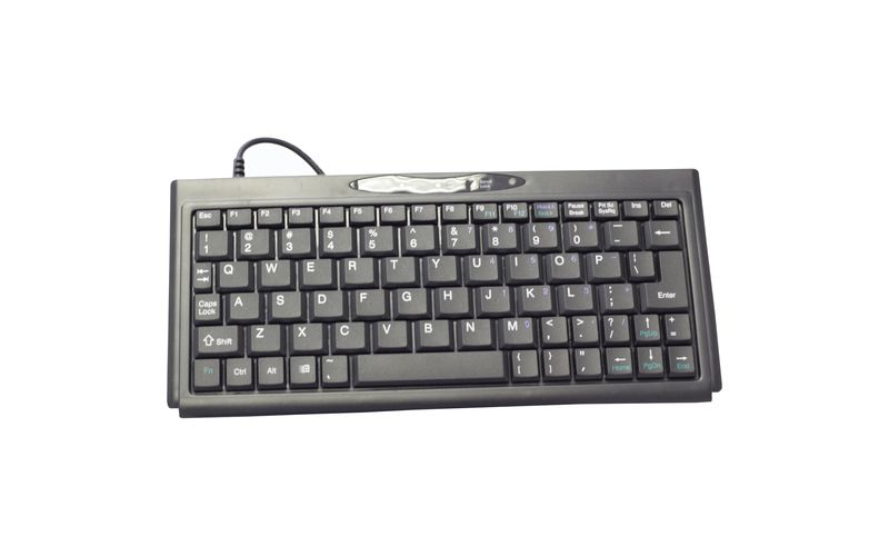 Solidtek Super Mini Keyboard 77 Keys KB-P3100BU - USB - 77 Key - PC