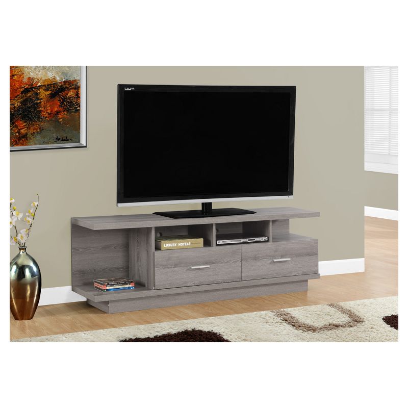 TV Stand with Drawers - Dark Taupe - EveryRoom