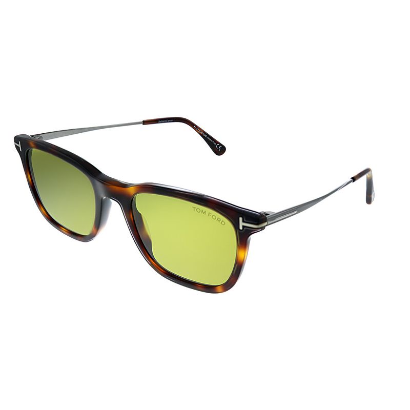 Tom Ford Arnaud-02  52N Unisex Square Sunglasses Tortoise 53mm