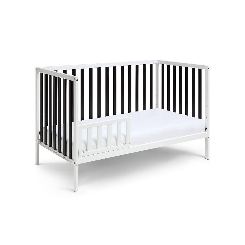 Suite Bebe Deux Remi Island Crib - White/Black
