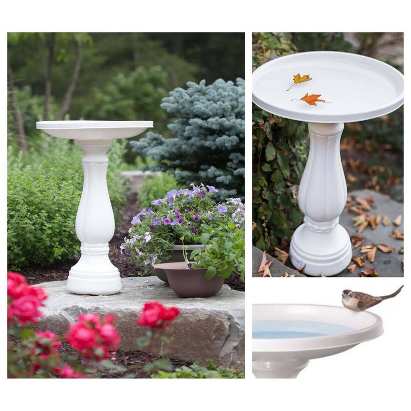 9" Classic II Birdbath with Tripod Stand Antique Copper - Achla Designs