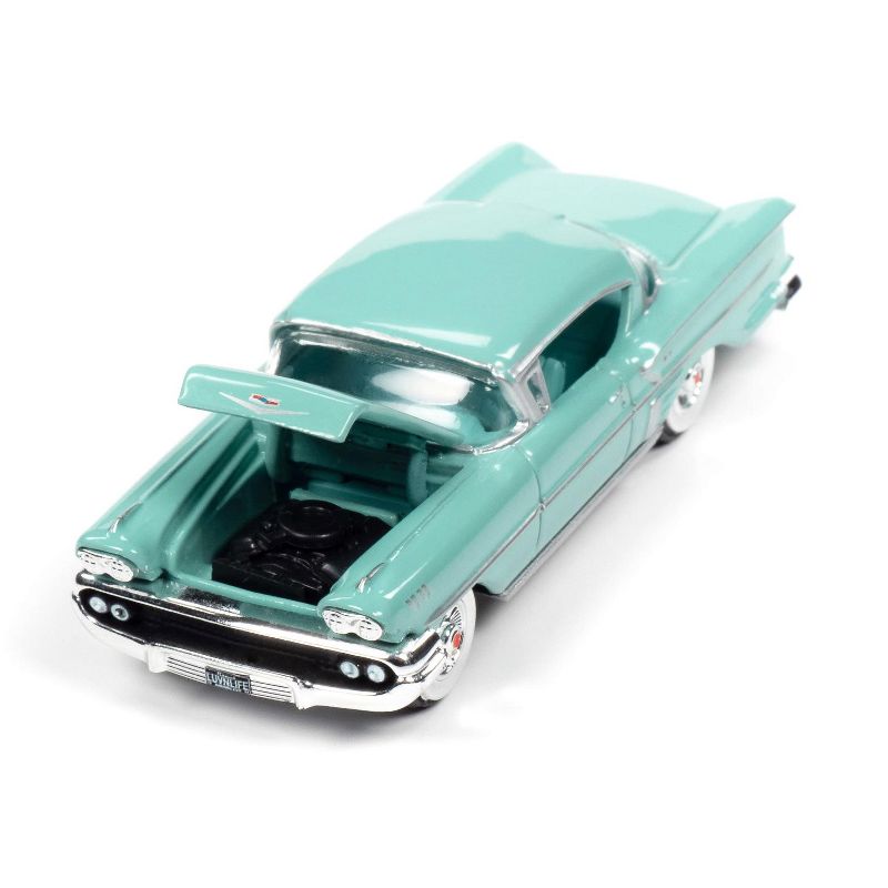 1958 Chevrolet Bel Air Impala Hardtop Glen Green Limited Edition to 2,016 pieces Worldwide 1/64 Diecast Model Car by Racing Champions