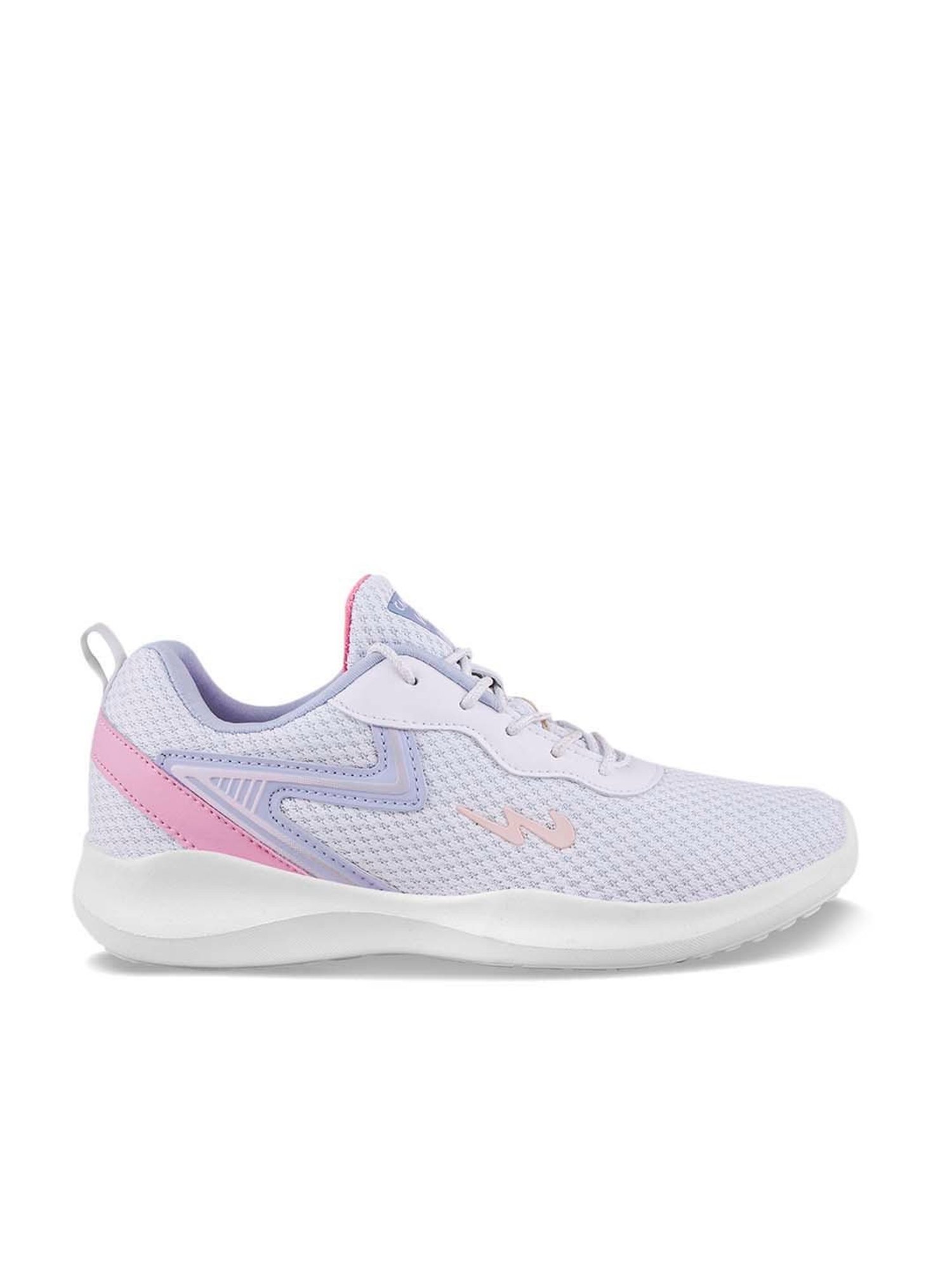 Campus Women's BARE White Running Shoes