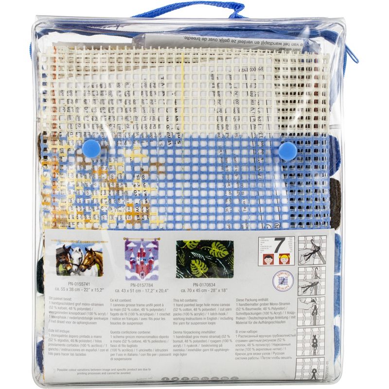 Vervaco Latch Hook Rug Kit 17.6"X22"-Birches