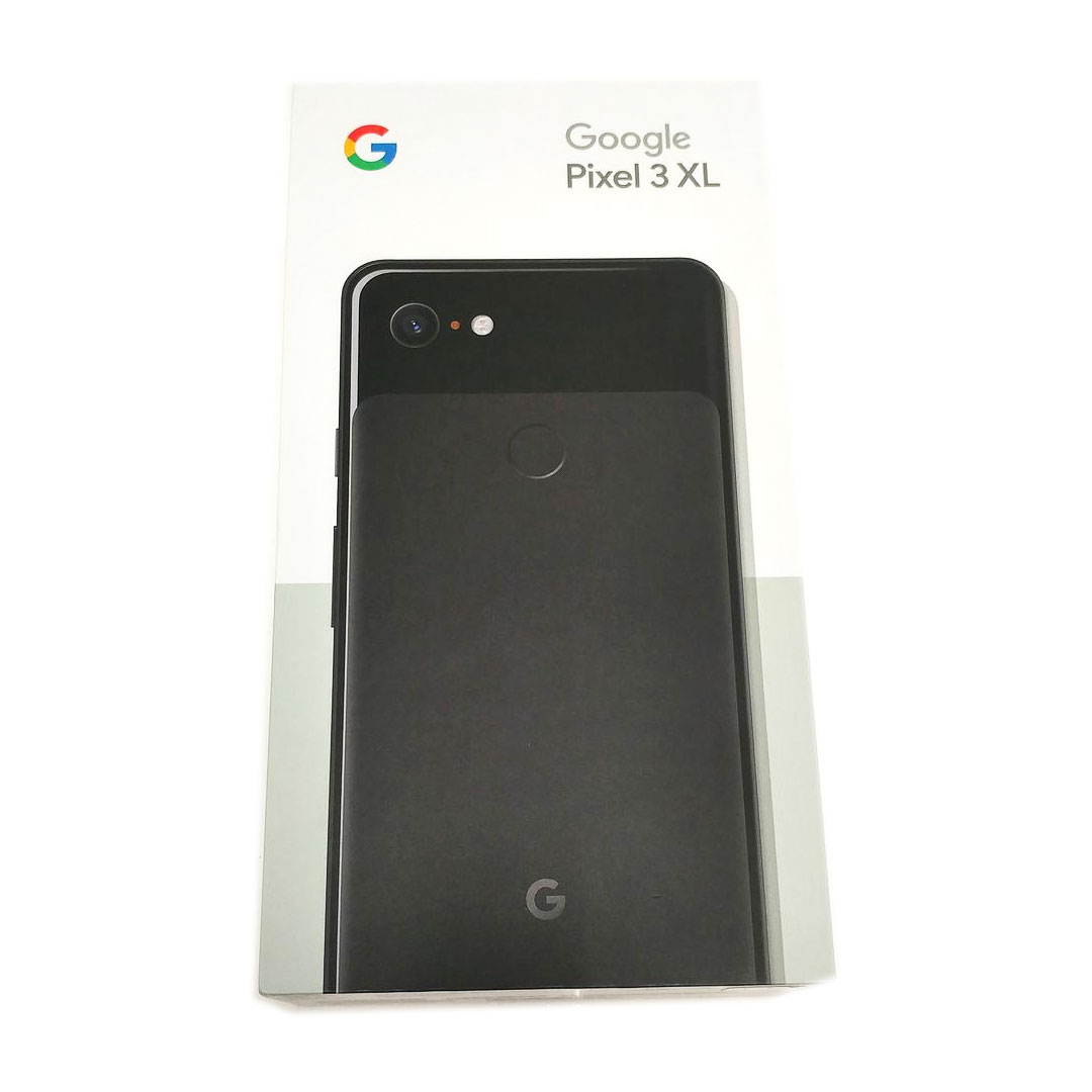Google Pixel 3 XL 128GB Unlocked 4G LTE 6.3" P-OLED Display 4GB RAM 12.2MP Rear & Dual 8MP+8MP Front Camera Phone - Just Black