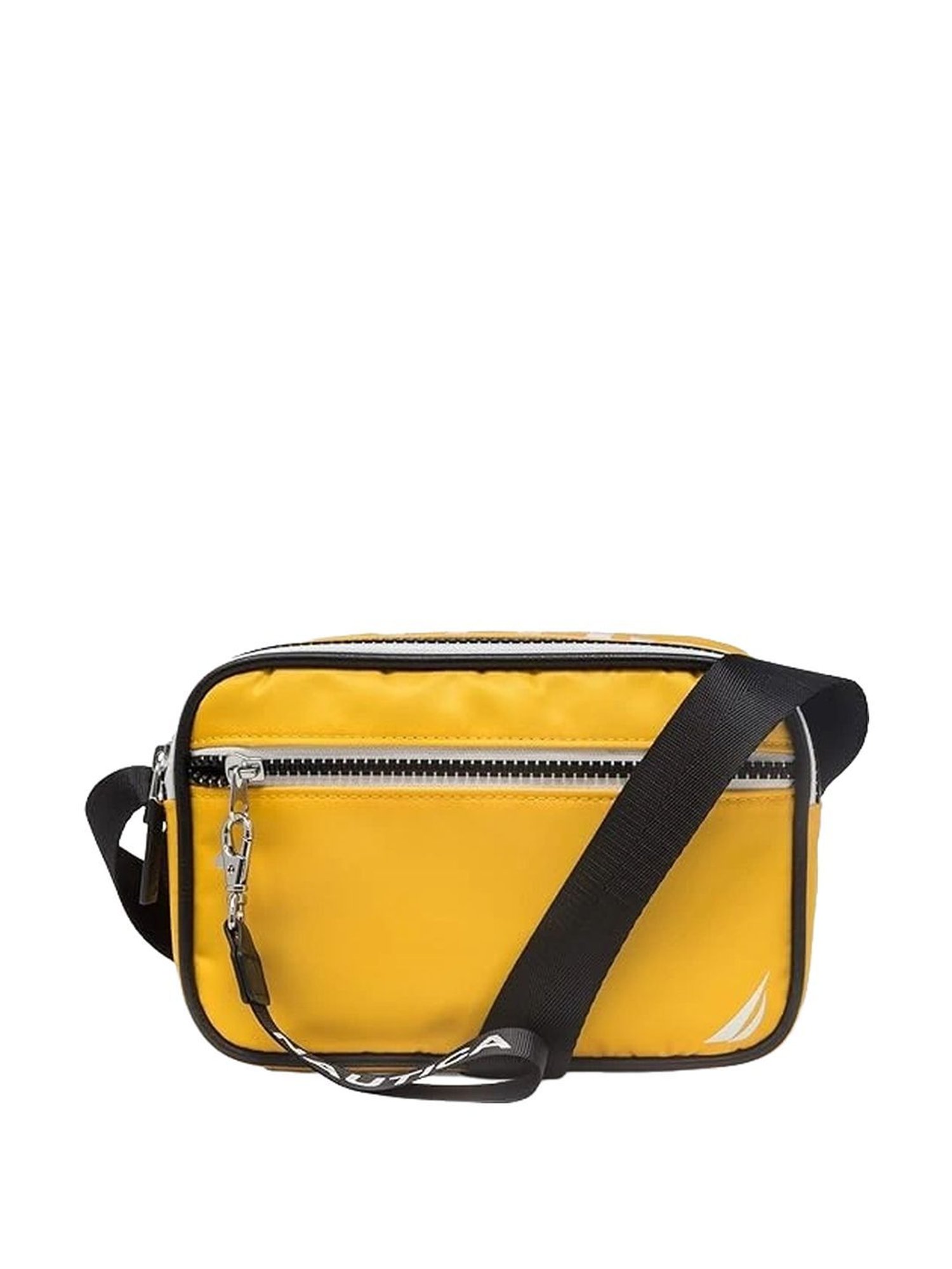 Nautica Yellow Solid Medium Sling Handbag