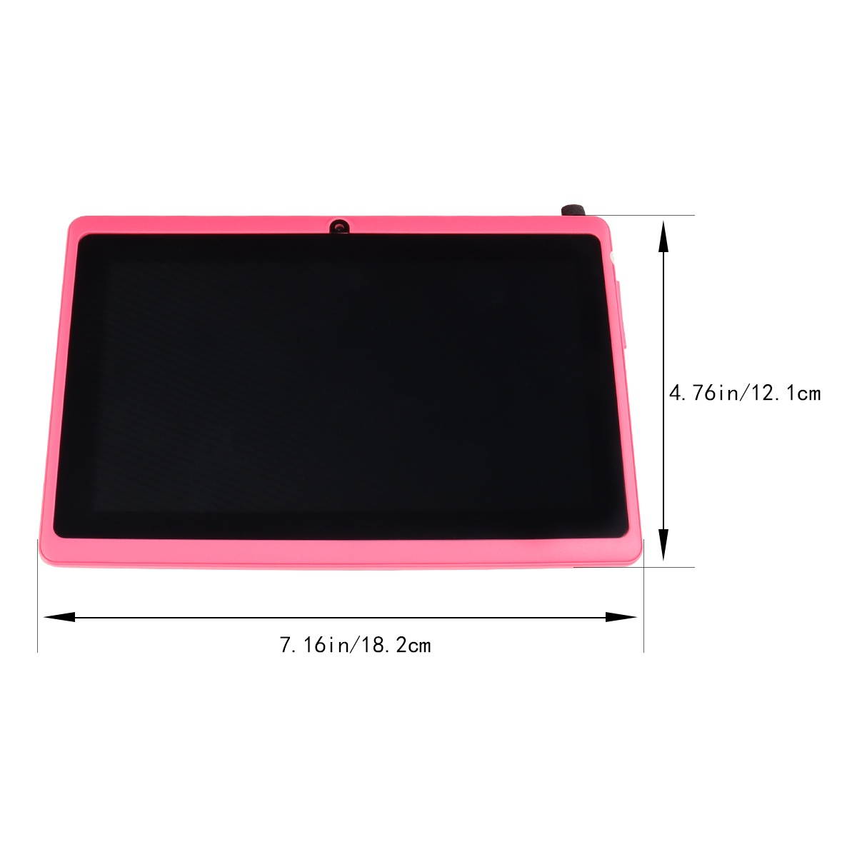 Kids Safe 7" Quad-Core Tablet 512M+8GB WIFI  MID Dual Cameras Kid-Proof Case with US Plug