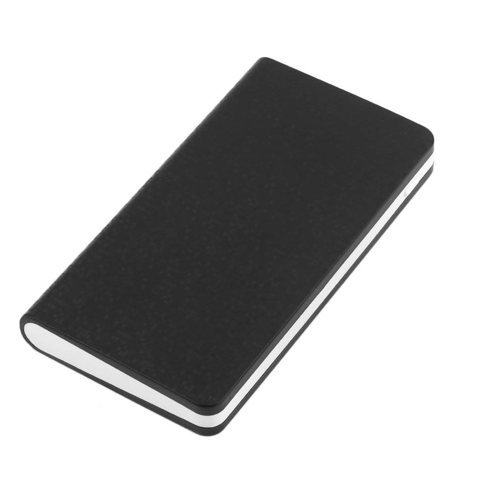 Compact Size QC2.0 8000MAH Plastic Shell Mobile Phone Power Bank Portable Charger Battery Bank For Iphone White/Black,black