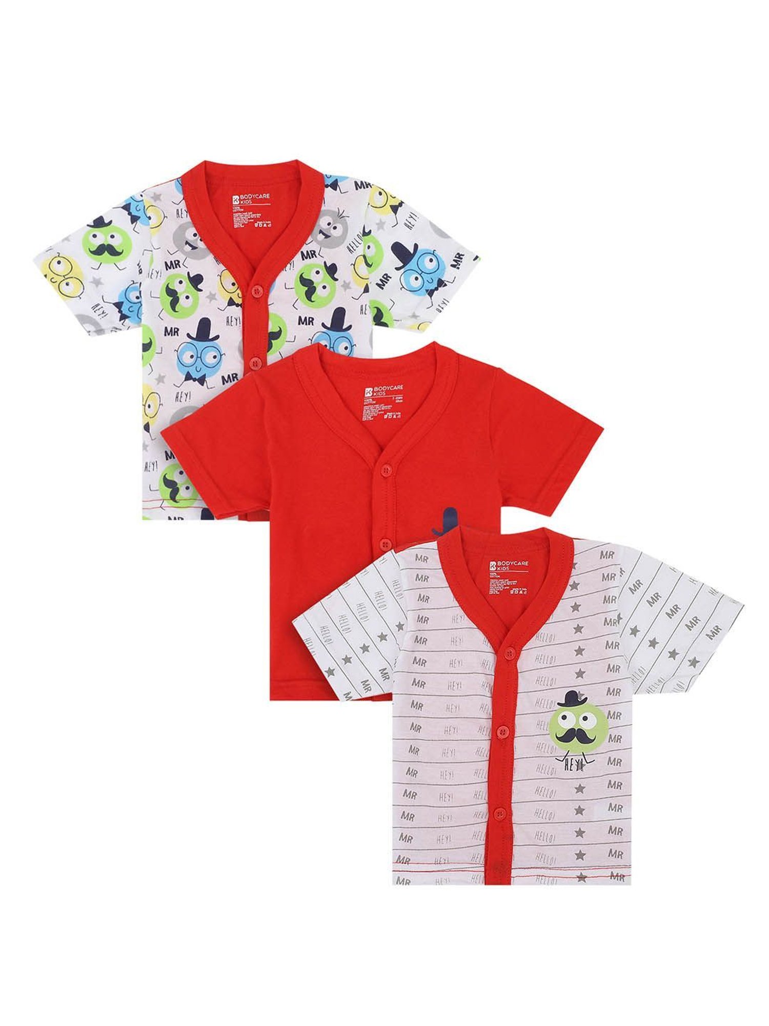 Nino Bambino Kids Multicolor Cotton Regular Fit Brief