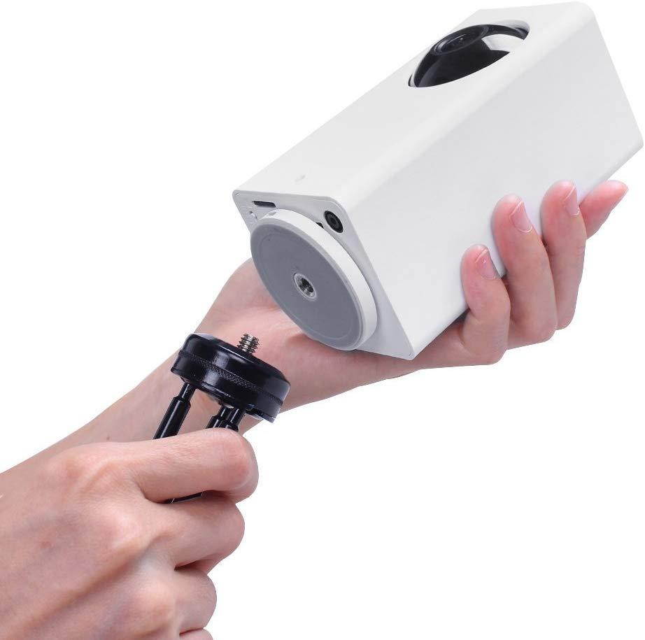 HOLACA Mini 4.72 inch Sturdy Tripod Leg for Wyze Cam Pan,Dog Camera, Ricoh Theta S, Nikon Keymission 360, Insta360 ONE X 360 Cam, Suitable for 1/4 -20 Thread Mount Camera.