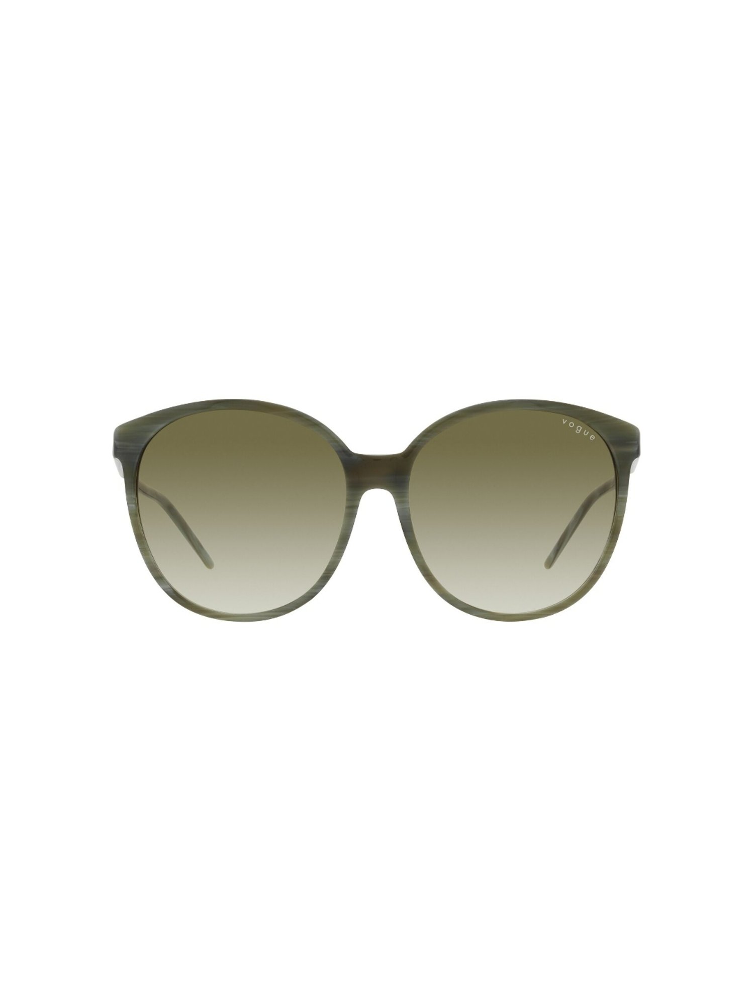 VOGUE EYEWEAR Women Gradient Green Lens Phantos Sunglasses - 0VO5509S30728E56