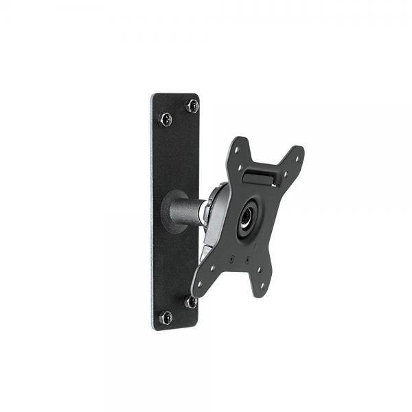 Atdec SD-WD Direct Wall Mount with Security Screw and 75x75/100x100mm VESA Support for Displays up to 55.1-Pound, Black