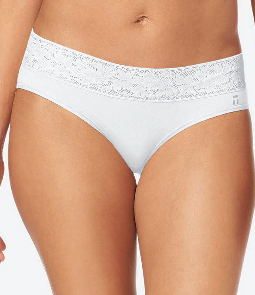 Tommy John Lace Waist Cheeky Second Skin Brief Panty
