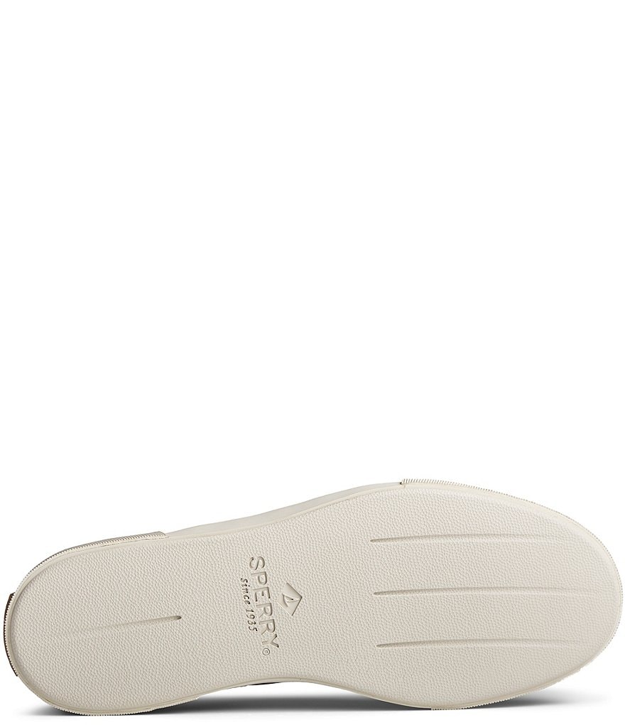 Sperry Men's Gold Striper Plushwave Leather Sneakers