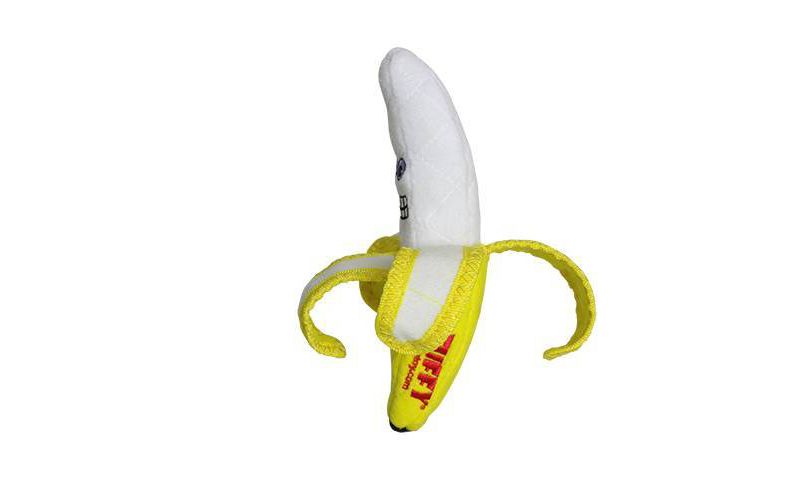 Tuffy Funny Food Banana Dog Toy