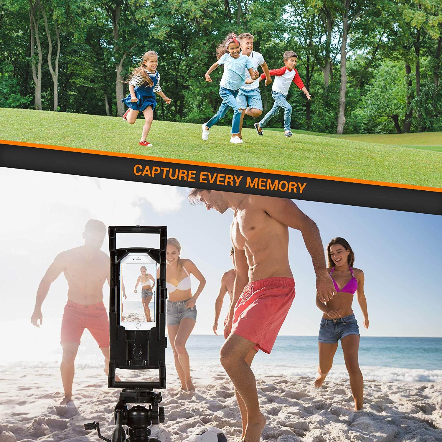 Filmmaking Case Smartphone Video Rig for Apple iPhone, Android, Samsung or Any Mobile Phone with Lens Adapter, Tripod Mount and Stabilizer Grip - USA Made by IOgrapher - Accessories Not Included