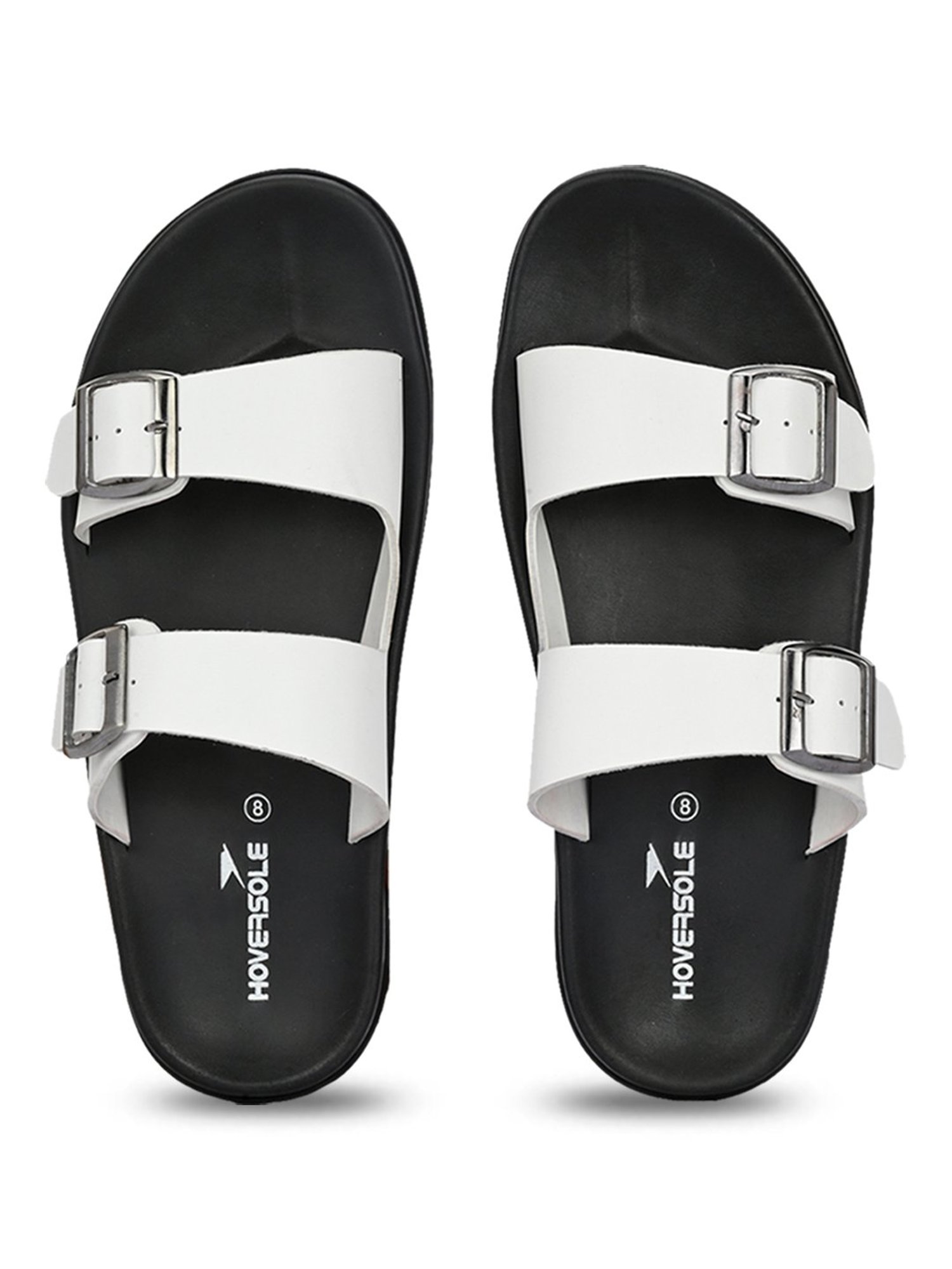 Hoversole Men's White Casual Sandals