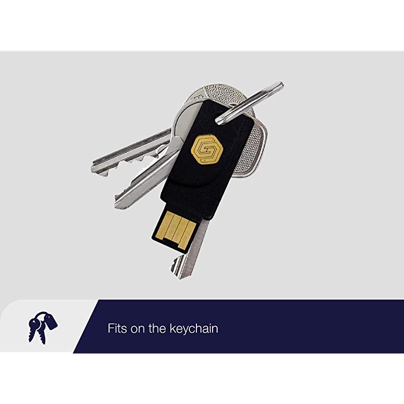 Idem Key FIDO Security Key USB Security Key NFC Security Key for First and Second Factor Authentication with USBA and NFC Interfaces Across Mobile Devices and Computers