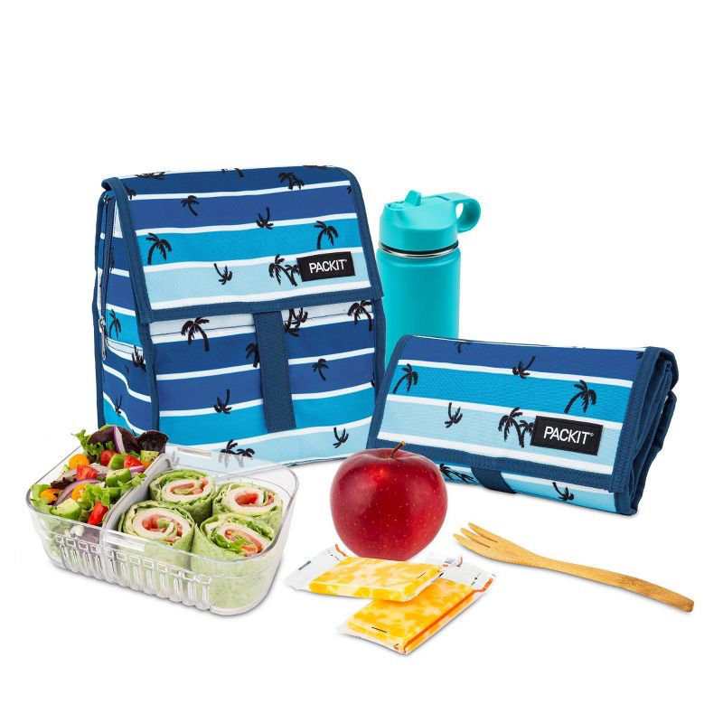 Packit Freezable Lunch Bag - Sunset Palms