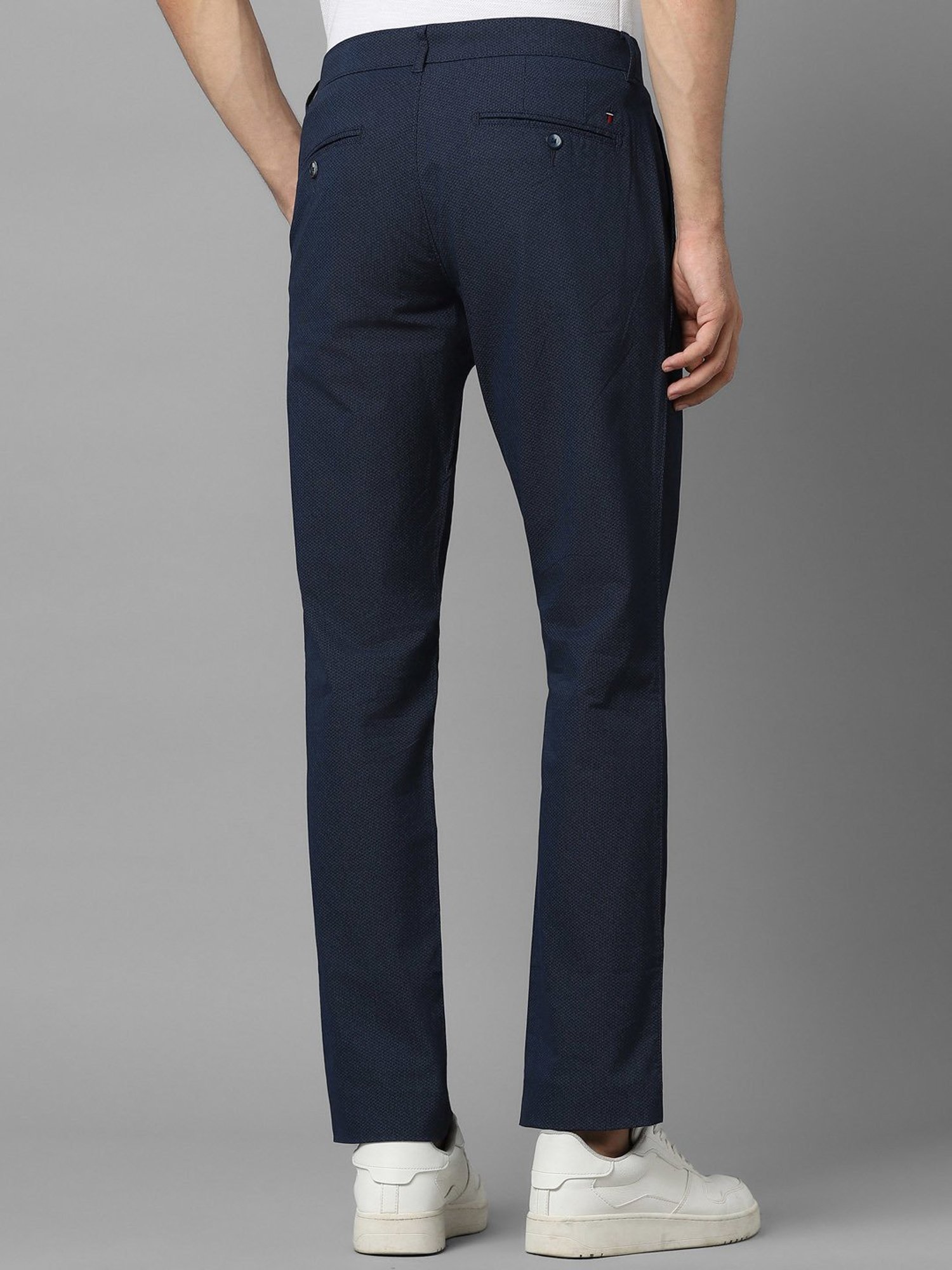 WES Casuals by Westside Olive Relaxed-Fit Mid-Rise Cotton Blend Joggers